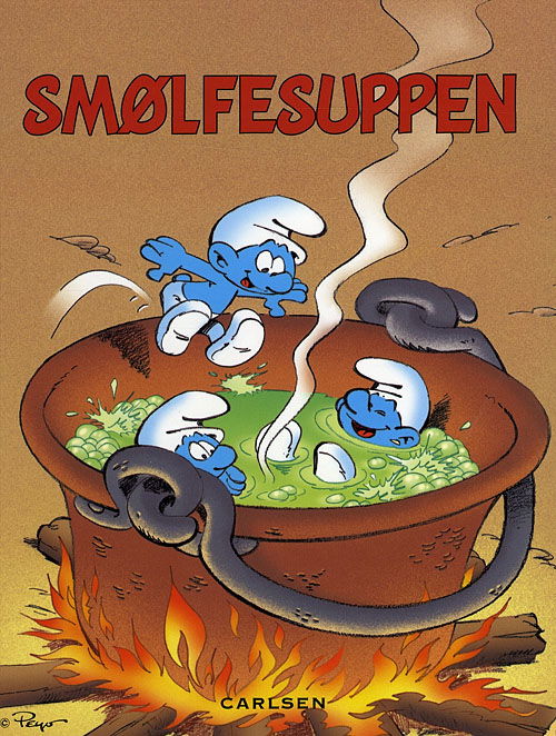 Cover for Peyo · Smølf: Smølfesuppen (Bound Book) [1. Painos] (2008)