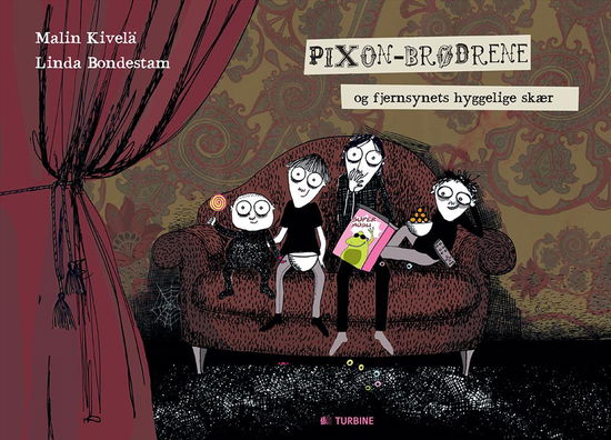 Cover for Malin Kivelä · Pixon-brødrene og fjernsynets hyggelige skær (Bound Book) [1st edition] (2013)