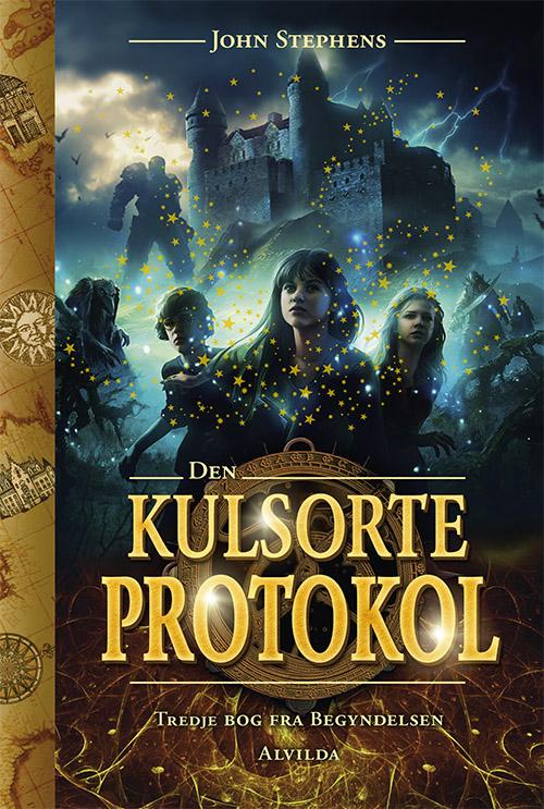 Cover for John Stephens · Bøger fra Begyndelsen: Den kulsorte protokol - Tredje bog fra Begyndelsen (Pocketbok) [1. utgave] (2016)