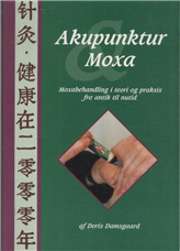 Cover for Doris Damsgaard · Akupunktur &amp; Moxa (Sewn Spine Book) [1.º edición] (1999)