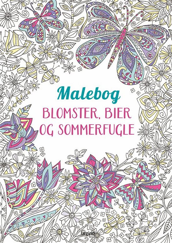 Cover for Blomster, bier og sommerfugle (Paperback Book) [1º edição] (2023)