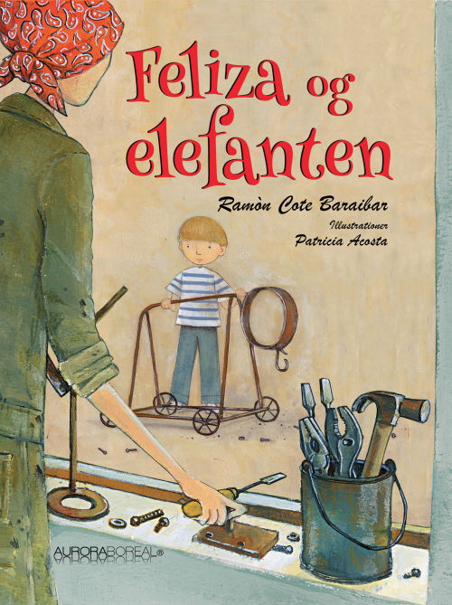 Cover for Ramón Cote · Borneboger: Feliza og elefanten (Hardcover bog) [1. udgave] (2019)