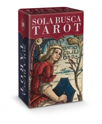 Cover for Lo Scarabeo · Sola Busca Tarot - Mini Tarot (Flashcards) (2024)