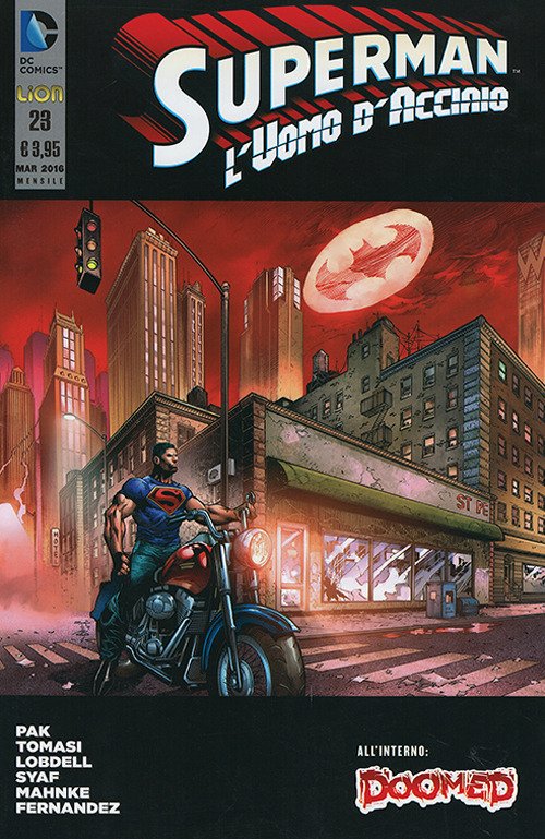 Cover for Superman · Superman L'Uomo D'Acciaio #23 (DVD)