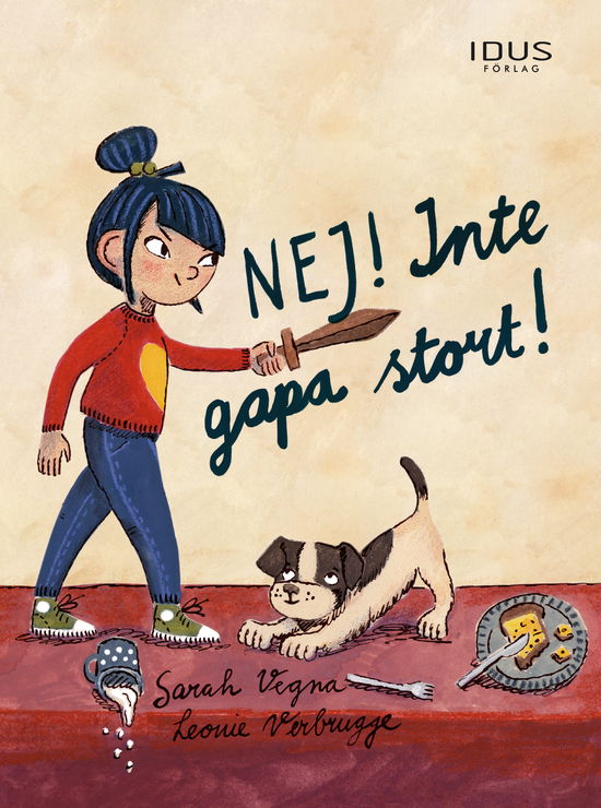 Cover for Sarah Vegna · Nej! Inte gapa stort! (Gebundenes Buch) (2023)