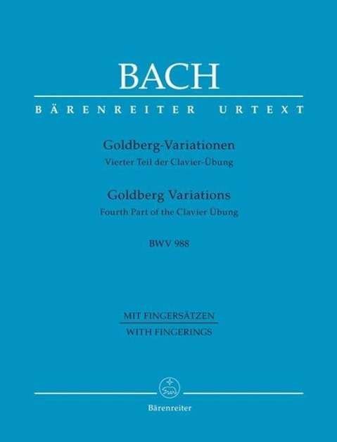 Goldberg-Variationen BWV 988 - Bach - Bøger -  - 9790006543175 - 