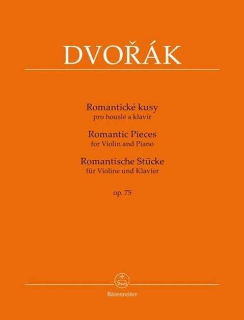 Romantische Stücke (Romantické k - Dvorak - Books -  - 9790260107175 - 