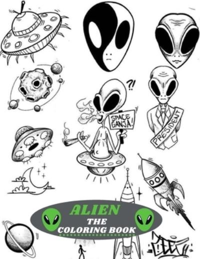 Cover for Harry Redmond · Alien the Coloring Book (Paperback Book) (2020)