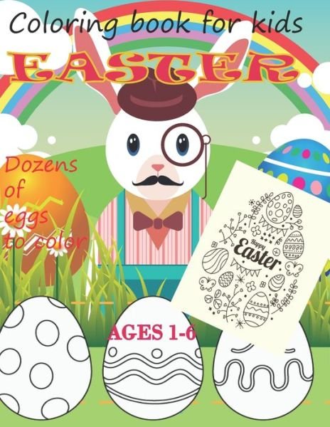 Cover for Zer Cad · Easter Egg Coloring Book for Kids (Taschenbuch) (2021)
