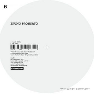 Cover for Bruno Pronsato · Anybody but You (12&quot;) (2011)