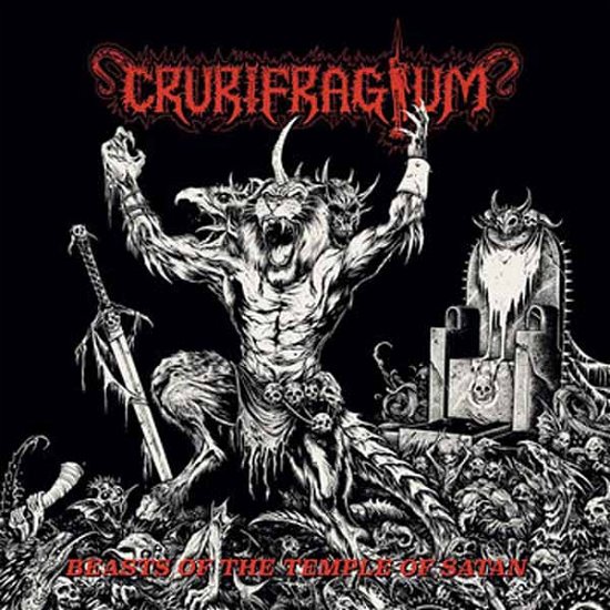 Cover for Crurifragium · Beasts of the Temple of Satan (CD) (2024)
