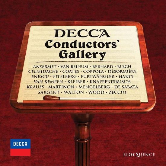 Cover for Decca Conductors' Gallery / Various (CD) (2023)