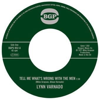 Cover for Lynn Varnado · Tell Me Whats Wrong with the men (7&quot;) (2016)