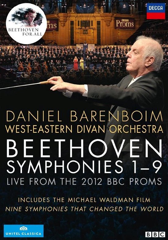 Cover for Daniel Barenboim · Beethoven - Symphonies 1-9 (DVD) (2013)