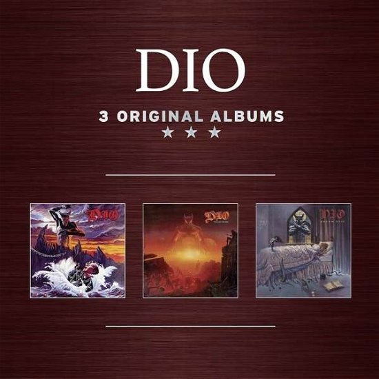 Cover for Dio · 3 Original Albums (CD) (2016)