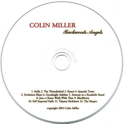 Cover for Miller · Backwoods Angels (CD) (2006)