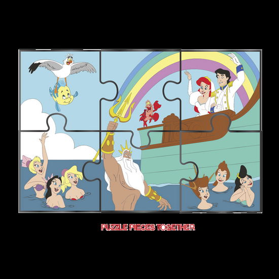 Funko Disney - Little Mermaid Tritons Gift Puzzle Blind Box Pins (wdpn3012) - Funko - Produtos - - 0671803449176 - 5 de outubro de 2023