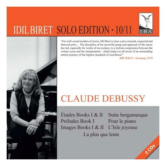 Cover for Idil Biret · Claude Debussy: Etudes Books I &amp; Ii. Preludes Book I. Images Books I &amp; II (CD) (2019)