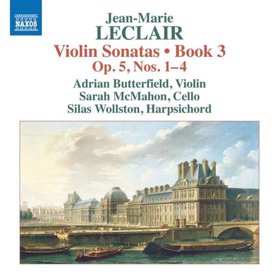 Cover for Butterfield / Mcmahon / Wollston · Jean-Marie Leclair: Violin Sonatas. Book 3 - Op. 5. Nos. 1-4 (CD) (2022)