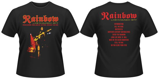 Cover for Rainbow · Live In Munich (T-shirt) [size S] [Black edition] (2011)