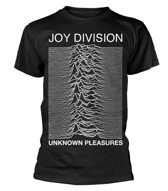 Cover for Joy Division · Unknown Pleasures (Black) (Old) (T-shirt) [size XXL] [Black edition] (2018)