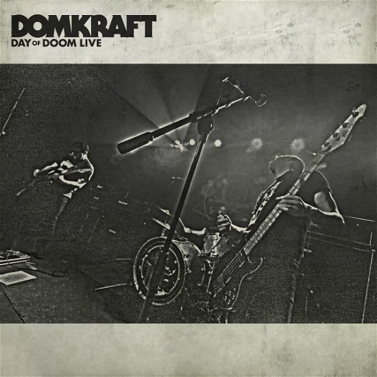 Cover for Domkraft · Day Of Doom Live (Ocean Blue Vinyl) (LP) (2020)