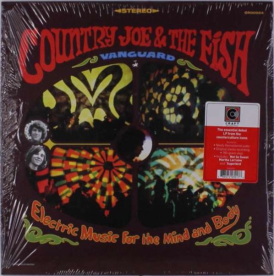 Cover for Country Joe and the Fish · Electric Music For The Mind And Body (LP) [Remastered edition] (2021)