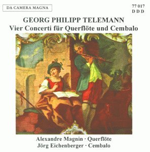 Cover for Telemann / Magnin / Eichenberger · 4 Concerti for Transverse Flut (CD) (2012)