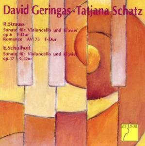 Cover for Strauss / Geringas / Schatz · Plays Strauss &amp; Schulhoff (CD) (2014)