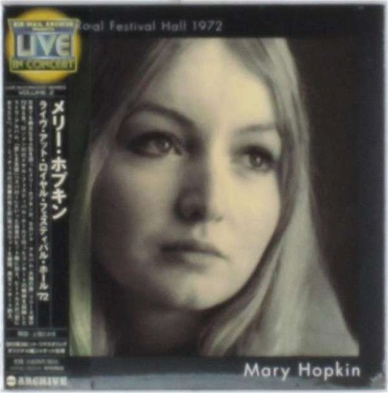 Cover for Mary Hopkin · Live at Royal Festival Hall 1972 (CD) [Japan Import edition] (2013)