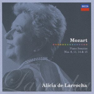 Cover for Alicia De Larrocha · Mozart:piano Sonatas Nos.8.11.14&amp;15 (CD) [Japan Import edition] (2009)