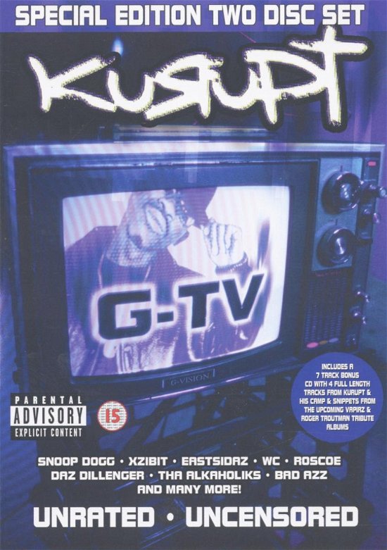 Cover for Kurupt · G-Tv (DVD) [Limited edition] (2014)