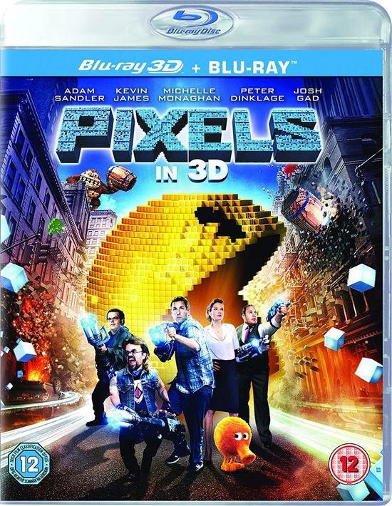 Cover for Chris Columbus · Pixels 3D+2D (Blu-Ray) (2015)