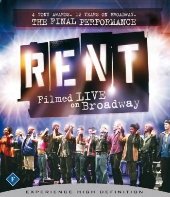 Rent · Rent: Filmed Live on Broadway (Blu-ray) (2024)