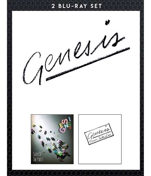 Cover for Genesis · Sum Of The Parts + Three Sides (Blu-ray) (2018)