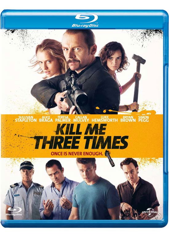 Cover for Kill Me Three Times Blu-ray · Kill Me Three Times (Blu-ray) (2016)