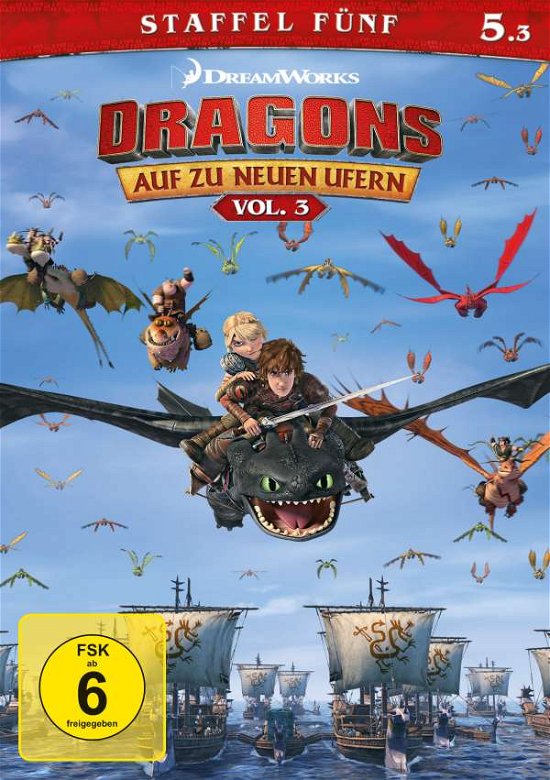 Cover for Keine Informationen · Dragons-auf Zu Neuen Ufern-staffel 5-vol.... (DVD) (2020)