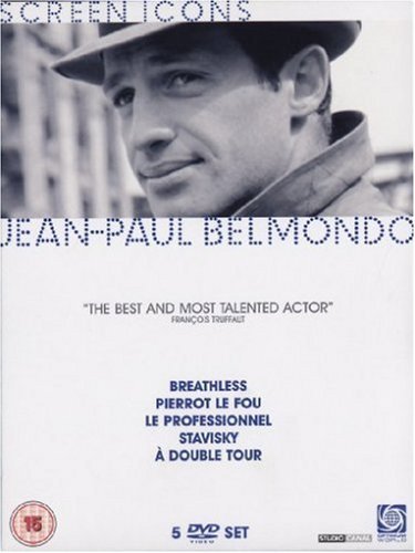 Jean Paul Belmondo - Breathless / Pierrot Le Fou / Le Professional / Stavisky / A Double Tour - Fox - Filme - Studio Canal (Optimum) - 5055201800176 - 25. Juni 2007