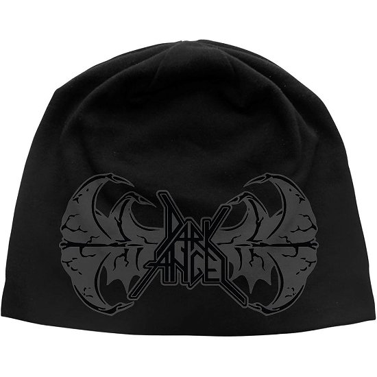 Cover for Dark Angel · Dark Angel Unisex Beanie Hat: Winged Logo (CLOTHES) [Black - Unisex edition]