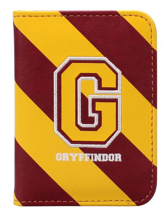 Gryffindor Stripe (Travel Pass Holder / Portadocumenti) - Harry Potter: Half Moon Bay - Merchandise - HALF MOON BAY - 5055453456176 - June 22, 2018