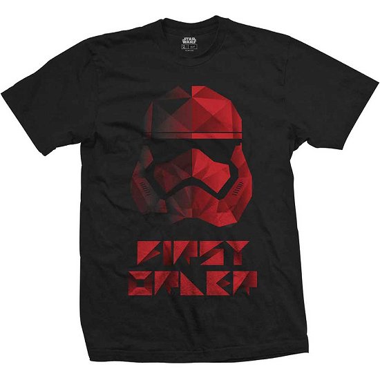 Cover for Star Wars · Star Wars Unisex Tee: Episode VIII First Order Geo (CLOTHES) [size S] [Black - Unisex edition]