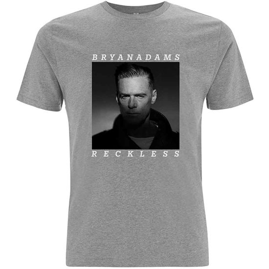 Bryan Adams · Bryan Adams Unisex T-Shirt: Reckless (T-shirt) [size M] [Grey - Unisex edition] (2021)