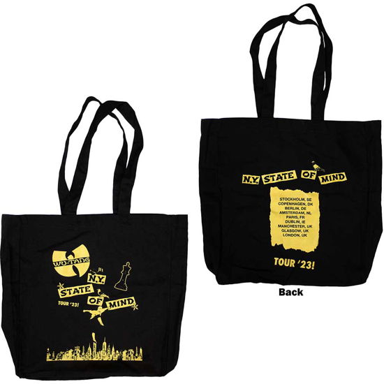 Wu-Tang Clan Cotton Tote Bag: Tour '23 Ny State Of Mind (Ex-Tour) - Wu-Tang Clan - Koopwaar -  - 5056737250176 - 