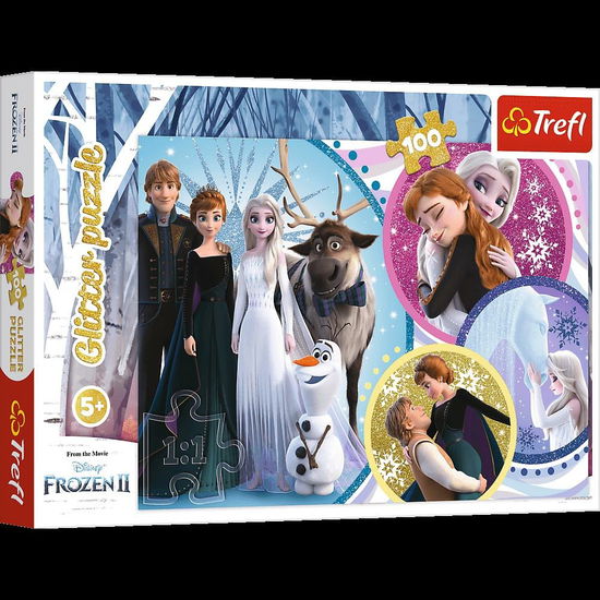 Cover for Trefl 100 pce Glitter Frozen (Jigsaw Puzzle)