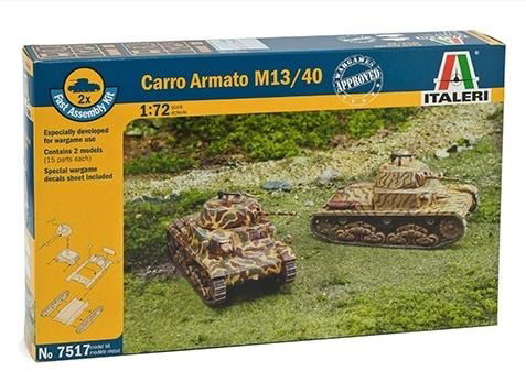 Cover for Italeri · Carro Armato M13/40 1:72 (Spielzeug)