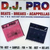 Beats - Breaks - Acappellas - D.j. Pro Vol. 7 & 8 - Music - Discomagic - 8017983411176 - 