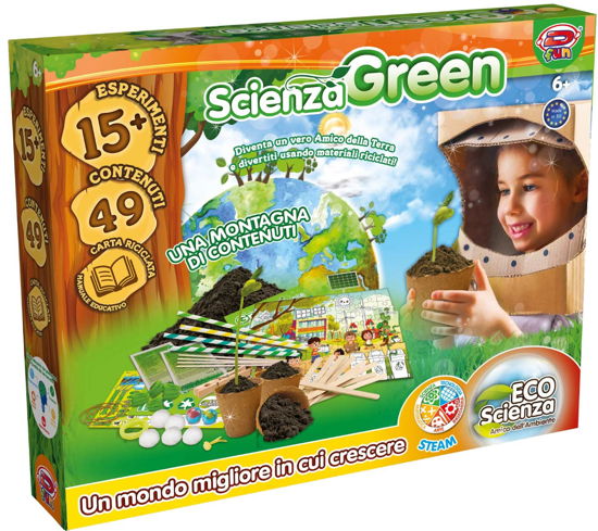 Cover for D-Fun · Dynit For Science: Scienza Green (MERCH)