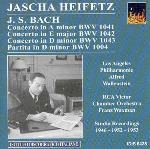 Cover for Bach,j.s. / Heifetz · Violin Music-bwv (CD) (2005)
