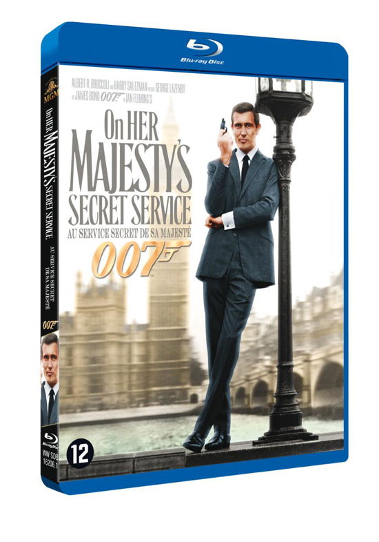 Cover for James Bond · On Her Majesty's Secret Service (Blu-Ray) (2015)