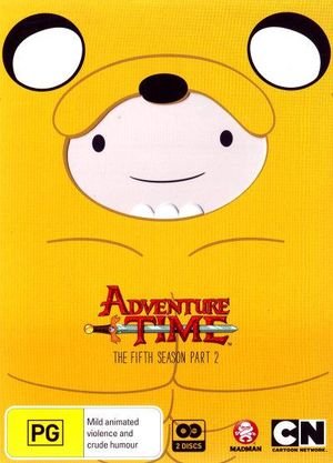 Cover for Adventure Time: the Fifth Season: Part 2 (DVD) (2015)